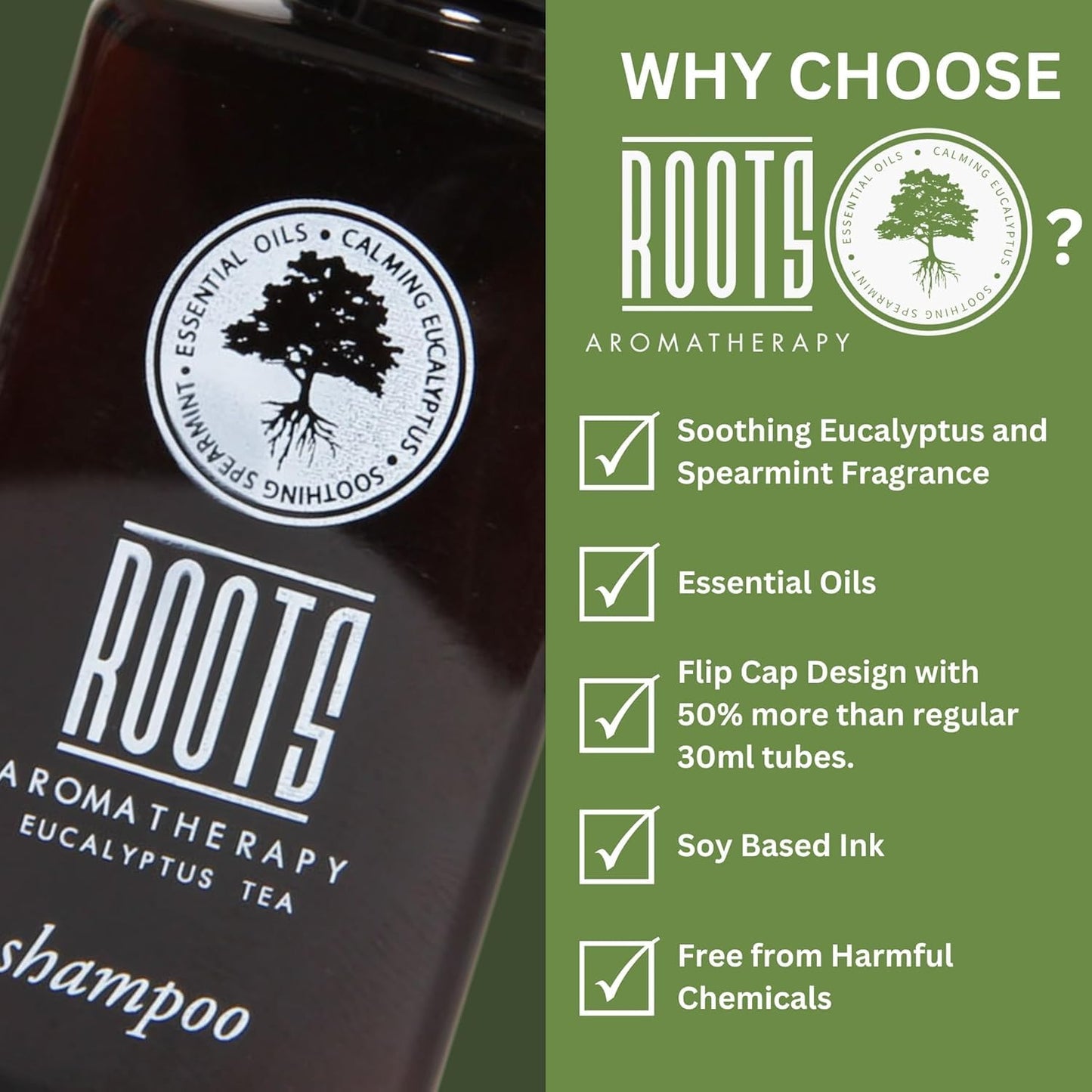 ROOTS AROMATHERAPY 150 Piece Airbnb Essentials for Hosts,Hotel Shampoo & Conditioner Supplies for Guests, Body Wash Lotion & Soap, Travel Size