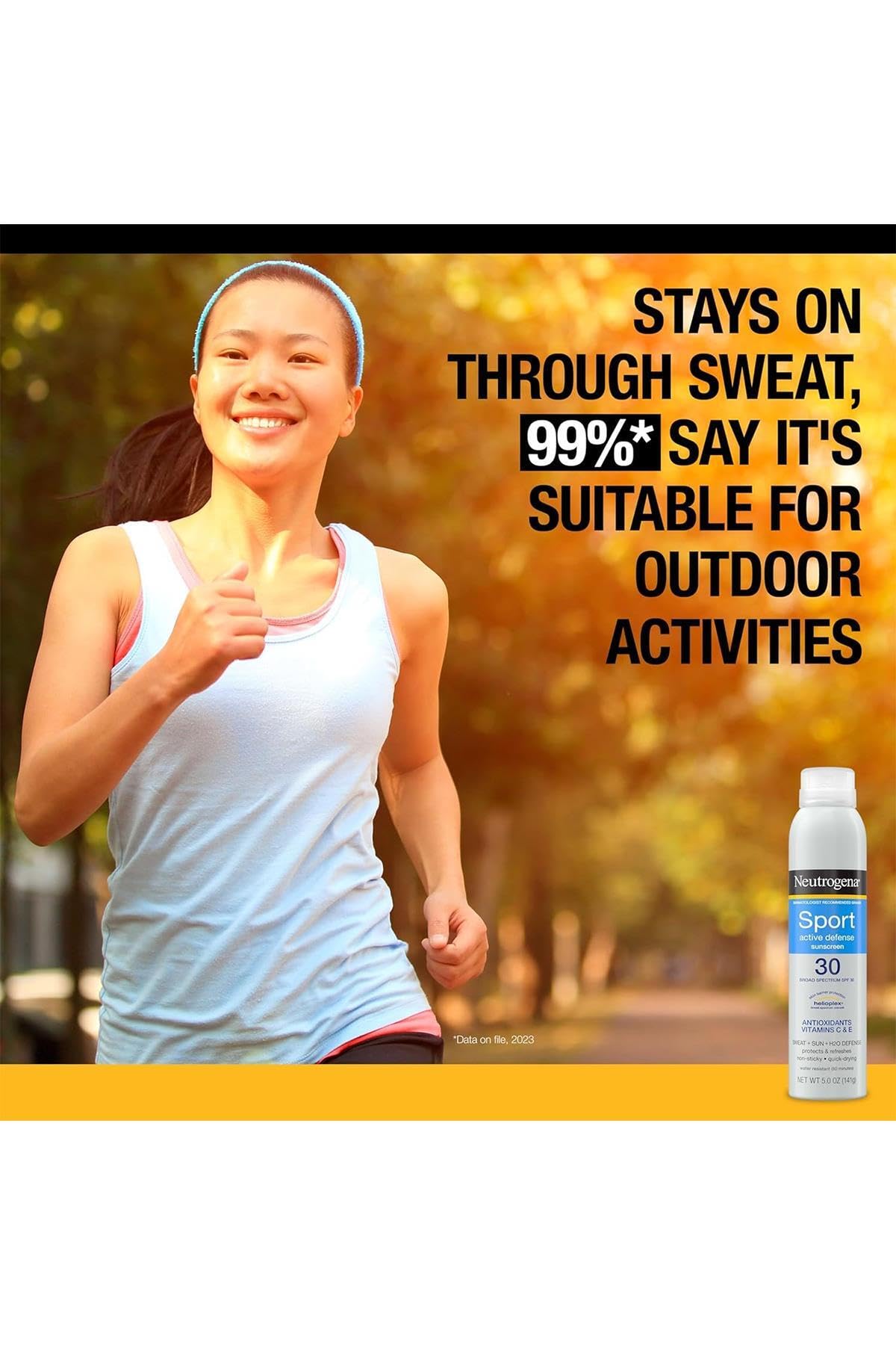 Neutrogena, Sport Body Spray 30 Spf Sunscreen, 5 Ounce