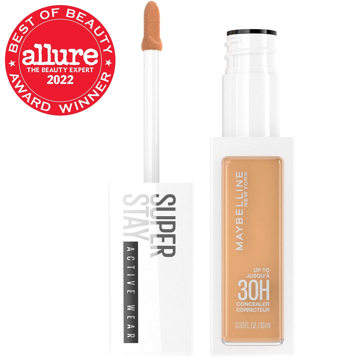Maybelline Super Stay Liquid Concealer Makeup, Full Coverage Concealer, Up to 30 Hour Wear, Transfer Resistant, Natural Matte Finish, Oil-free