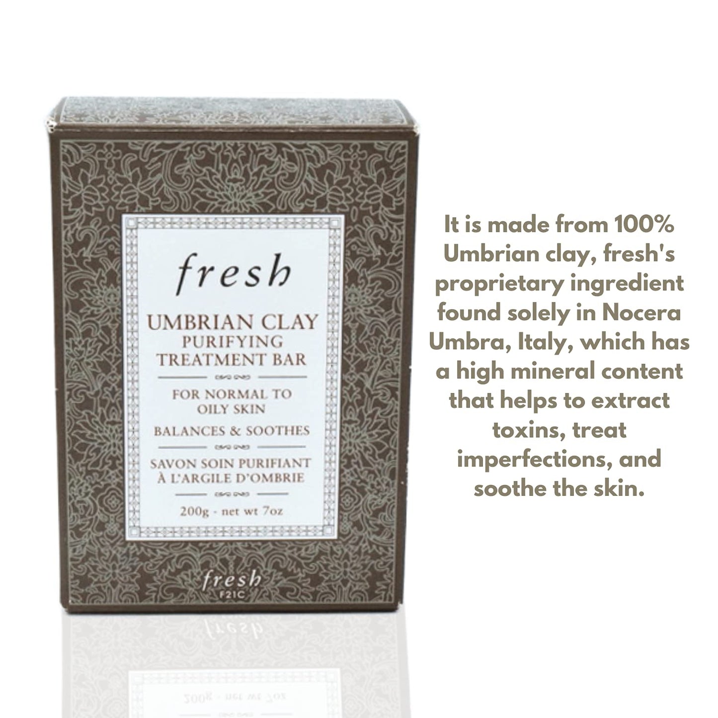 Fresh Umbrian Clay Treatment Bar 7.1 oz (198.8 g)