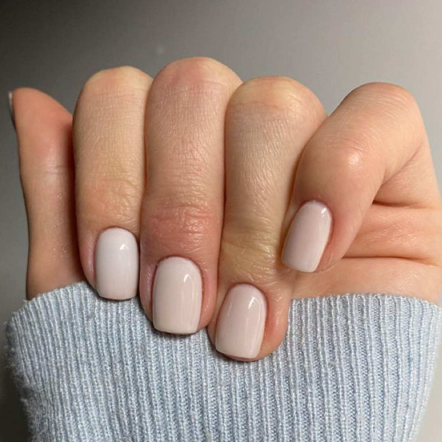 Modelones Extra Short Press on Nails, Milky White Squoval Fake Nails, Reusable Nail Kit with Nail Glue Adhesive Tabs Mini Nail File, Nails Press Ons Beauty and Personal Care modelones Default Title