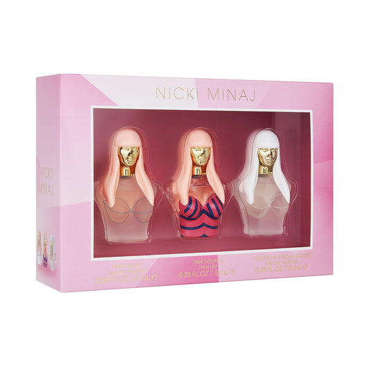 Nicki Minaj Mini 3 Piece Gift Set (Pink Friday) 0.25 oz / 7 mL