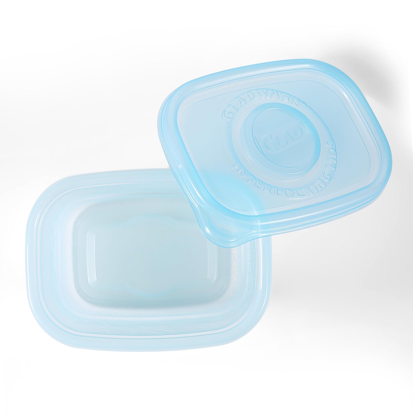 Glad Food Storage Containers - Glad FreezerWare Container - Small - 24 Ounce - 4 Containers