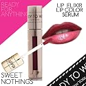 Ready To Wear Long Lasting LIP ELIXIR LIP COLOR SERUM Rich Colors Silky Smooth Creamy Luscious LIP SERUM Makeup Lipstick Compact Made In Italy (SWEET