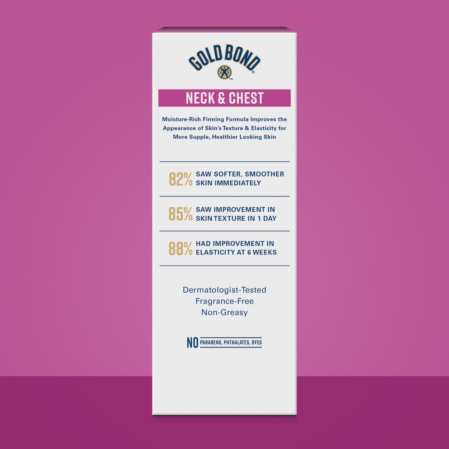 Gold Bond Age Renew Neck & Chest Firming Cream, 2 Oz, Hydrates, Renews, and Visibly Improves Firmness, Texture & Elasticity of Aging Skin, Non-Greasy