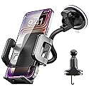 Bracketron TripGrip Window and Vent Mount, GPS Car Mount, Windshield Cell Phone Holder for Car, Includes Vent Clip