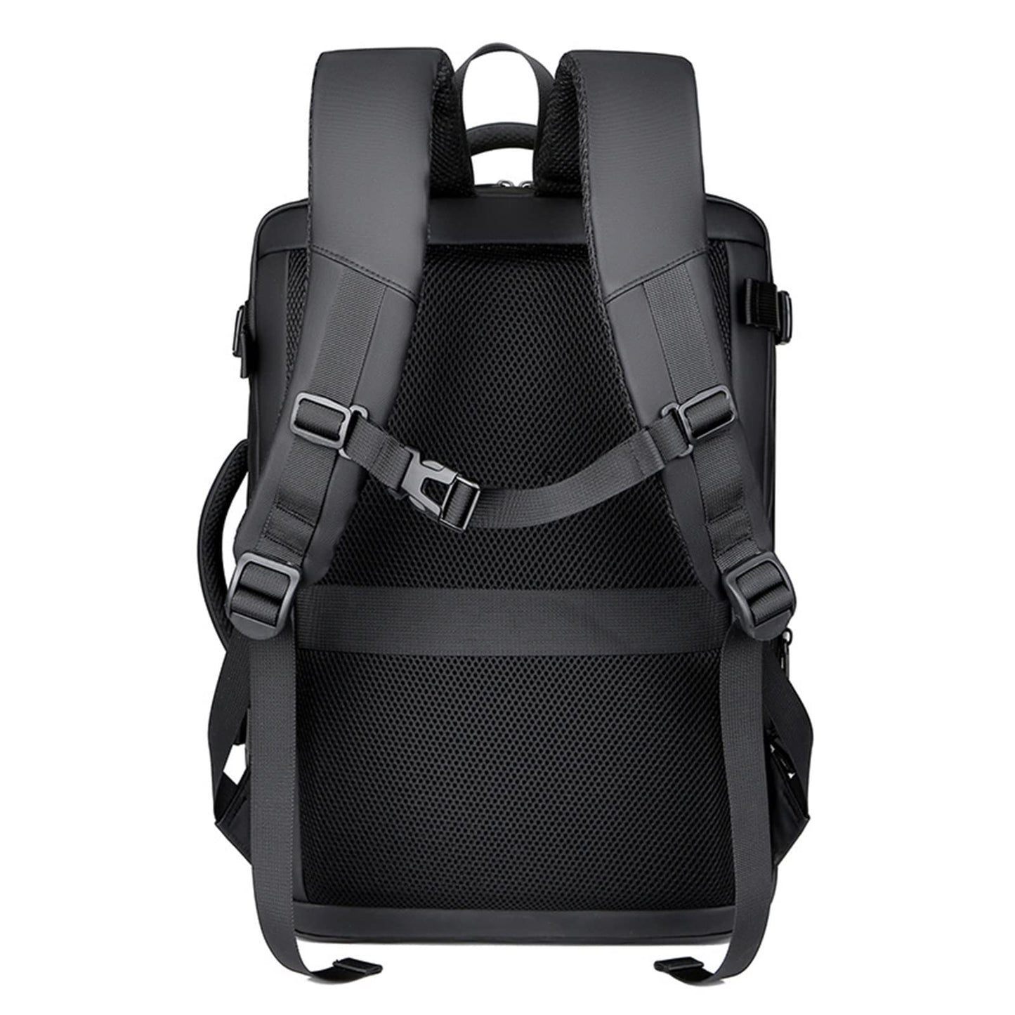 Elsegeod Hard Shell Laptop Backpack for Men,35L Expandable Business Travel Backpacks,Large Waterproof Computer Bag fit 17 Inch Gaming Bag with USB Port & Wet Pocket