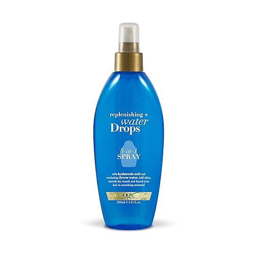 OGX Replenishing + Water Drops 8-in-1 Spray, 6.8 Ounce