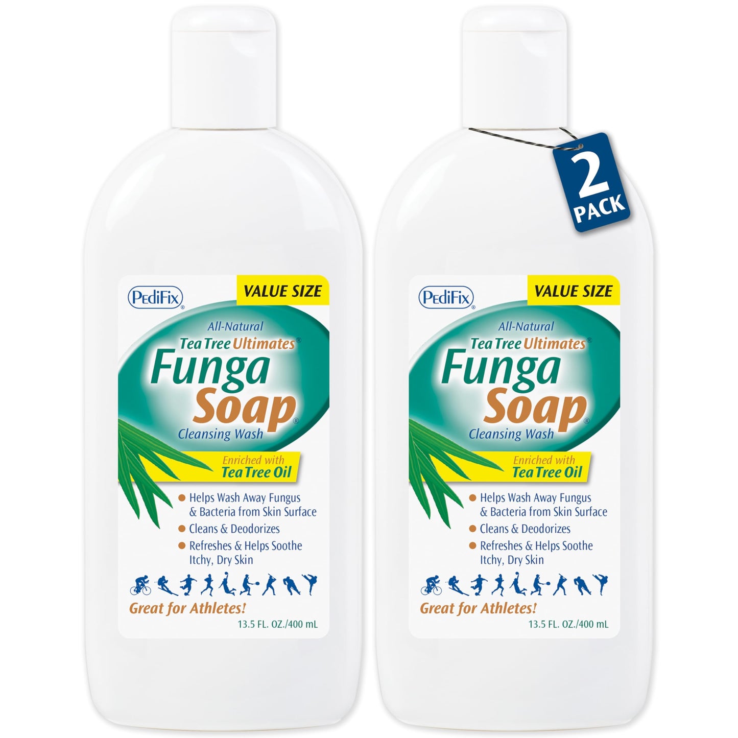 Pedifix FungaSoap Cleansing Wash, 13.5 fl oz, Pack of 2 Beauty and Personal Care Pedifix