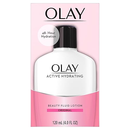 Olay Active Hydrating Beauty Fluid, Original, 4 Fl Oz (Pack of 1)