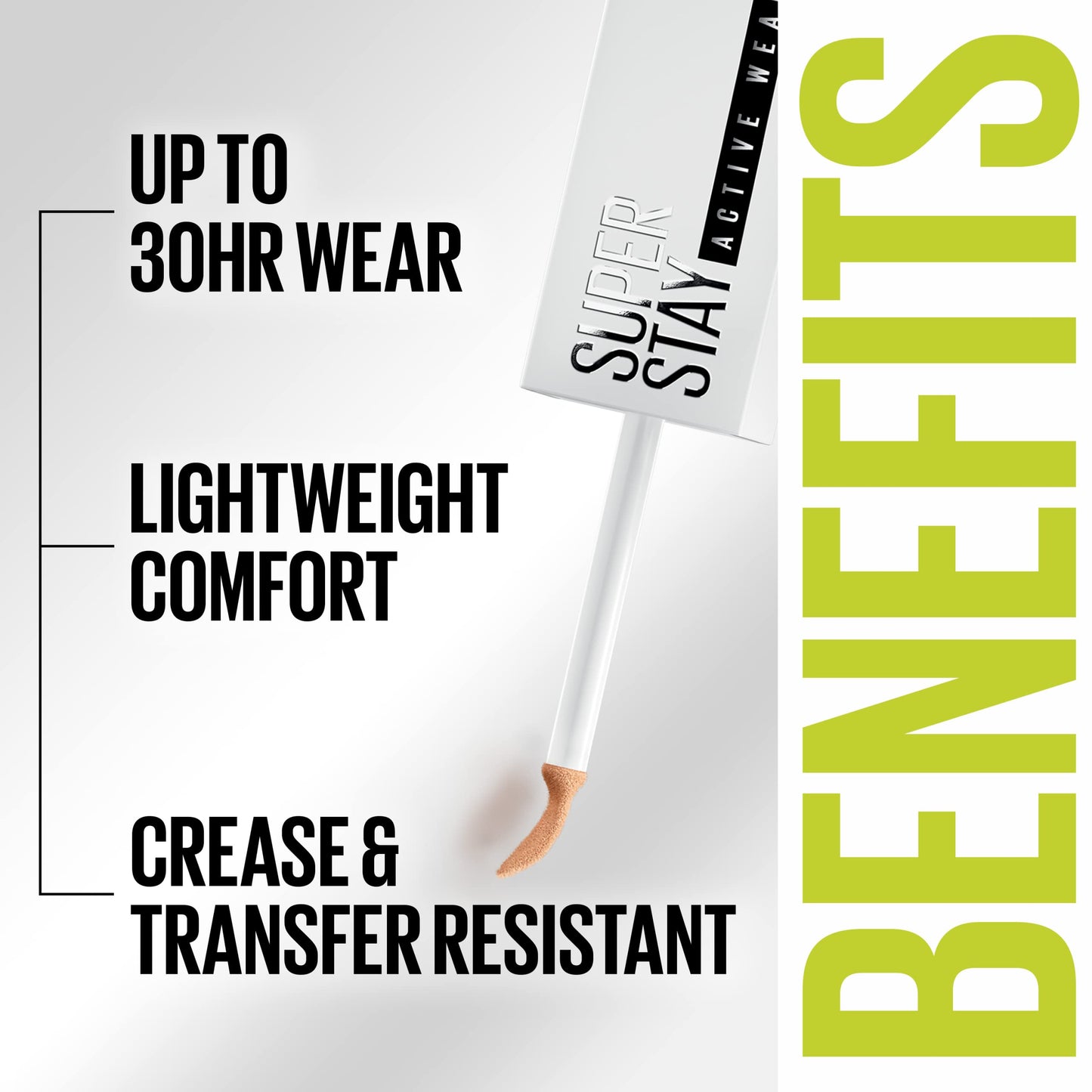 Maybelline Super Stay Liquid Concealer Makeup, Full Coverage Concealer, Up to 30 Hour Wear, Transfer Resistant, Natural Matte Finish, Oil-free