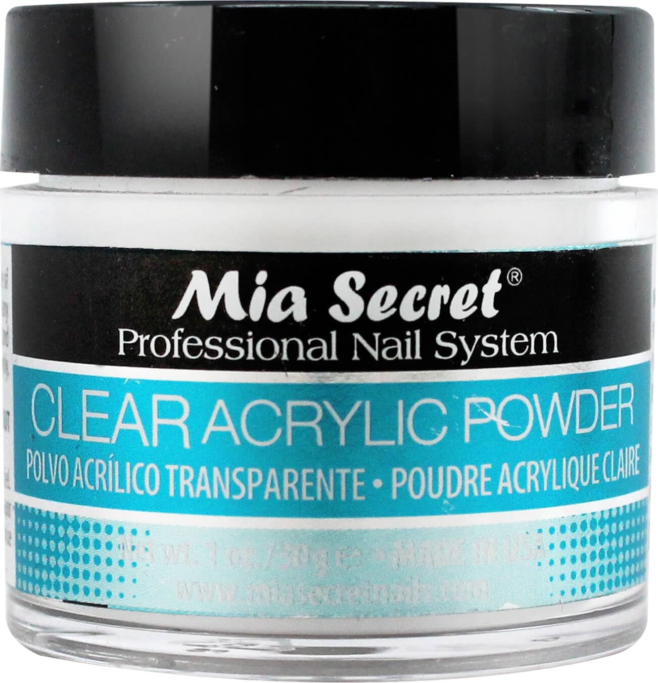 Mia Secret Clear Acrylic Powder (1oz)
