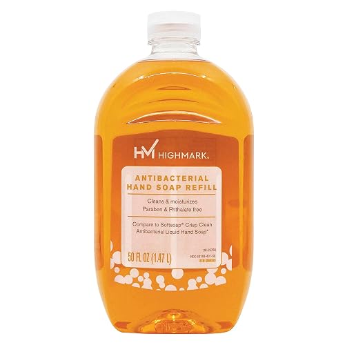 Highmark® Liquid Hand Soap, Clean Scent, 50 Oz Refill Bottle, Orange
