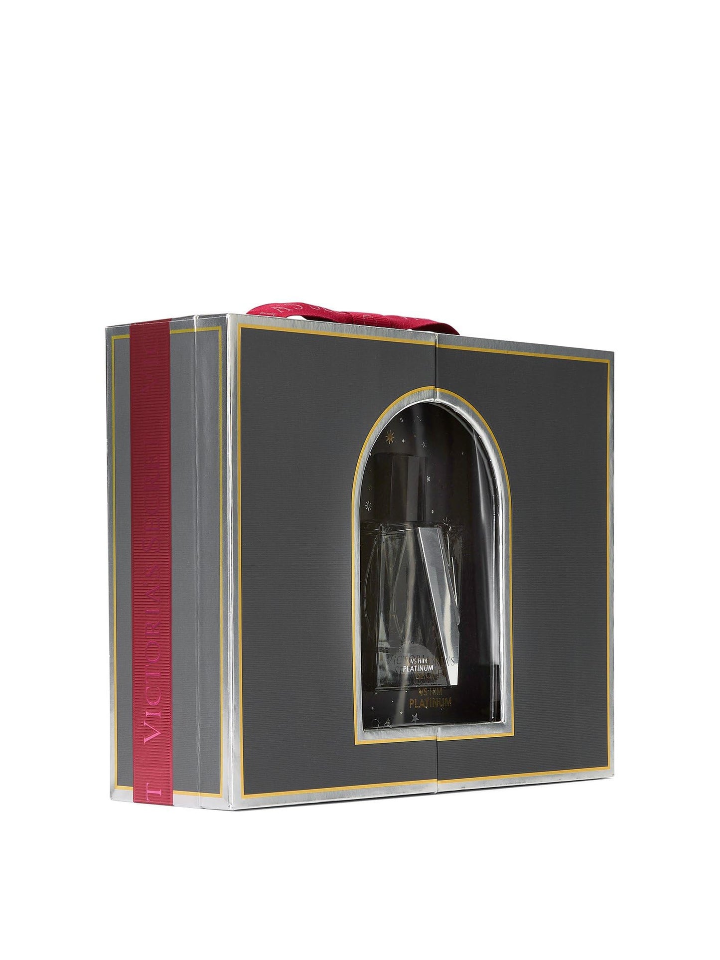 Victoria's Secret Platinum 3 Piece Luxe Fragrance Gift Set: 1.7 oz. Cologne, Travel Lotion, & Body Bar