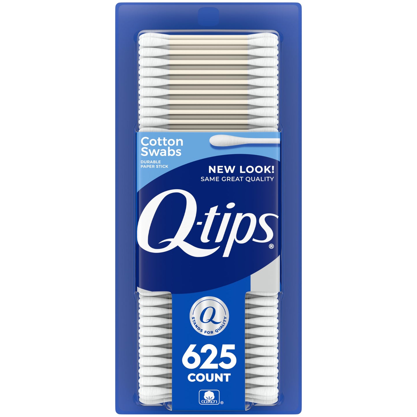 Q-tips Cotton Swabs For Hygiene and Beauty Care Original Cotton Swab Made With 100% Cotton 625 Count Beauty and Personal Care Q-tips Default Title
