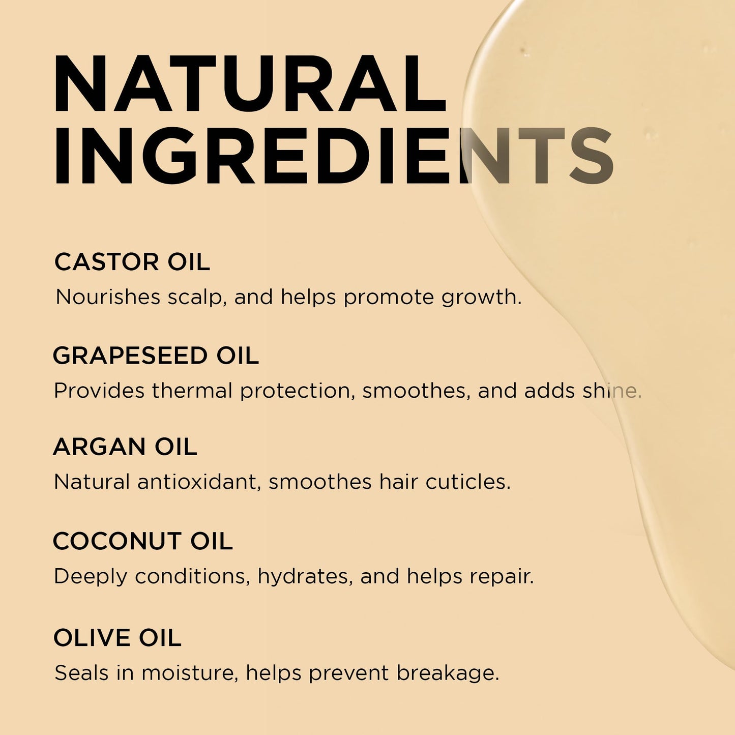 African Pride Moisture Miracle 5 Essential Hair Oils with Vitamin E | Moisture, Shine, Protection, and Growth | Argan, Castor, Grapeseed, Coconut, Beauty and Personal Care African Pride