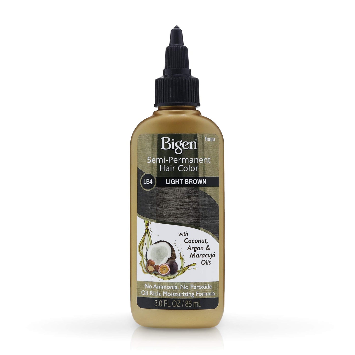 Bigen Semi-Permanent Haircolor #Lb4 Light Brown 3 Ounce (Pack of 6)
