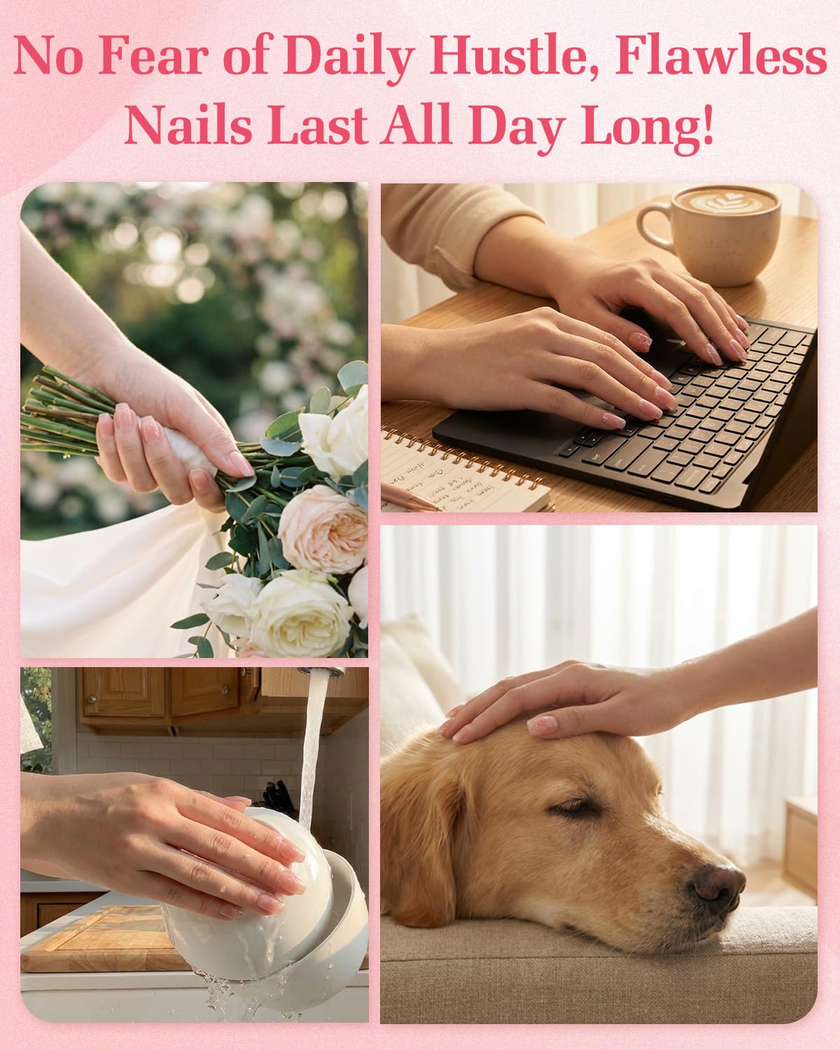 Skiennix Cat Eye Press On Nails - Light Nude 30 Pcs 15 Sizes, Summer Short Square Fake Nails with Glue, Lightweight Natural Reusable Stick On Nails Beauty & Personal Care Skiennix