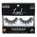 Kiss Lash Couture Matte Black Faux Mink 3D Matte Velvet (Pack of 2)