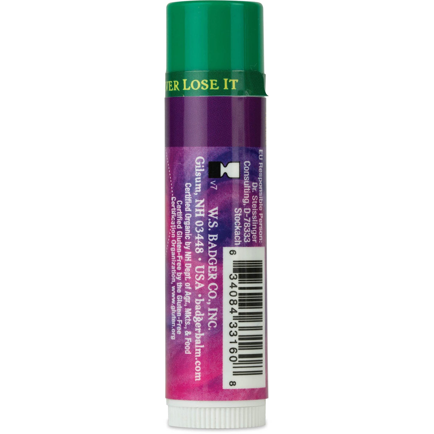 Badger Highland Mint Classic Lip Balm - 0.15oz Stick Beauty and Personal Care Badger