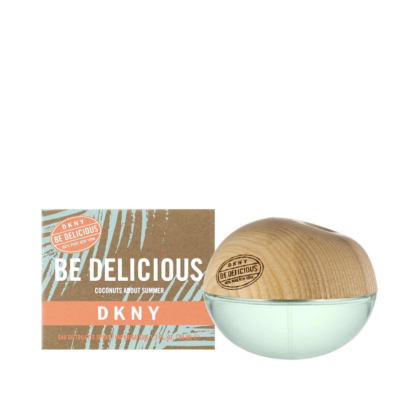DKNY Be Delicious Coconuts About Summer Eau de Toilette Perfume Spray For Women, 1.7 Fl. Oz.