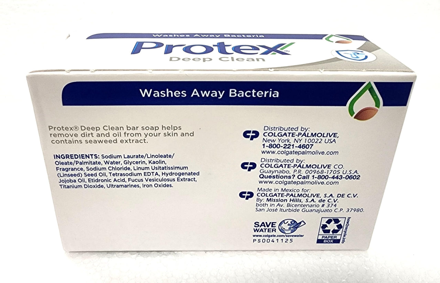 Protex Antibacterial Soap Jabon Contra Bacterias Limpieza Profunda 1 Bar