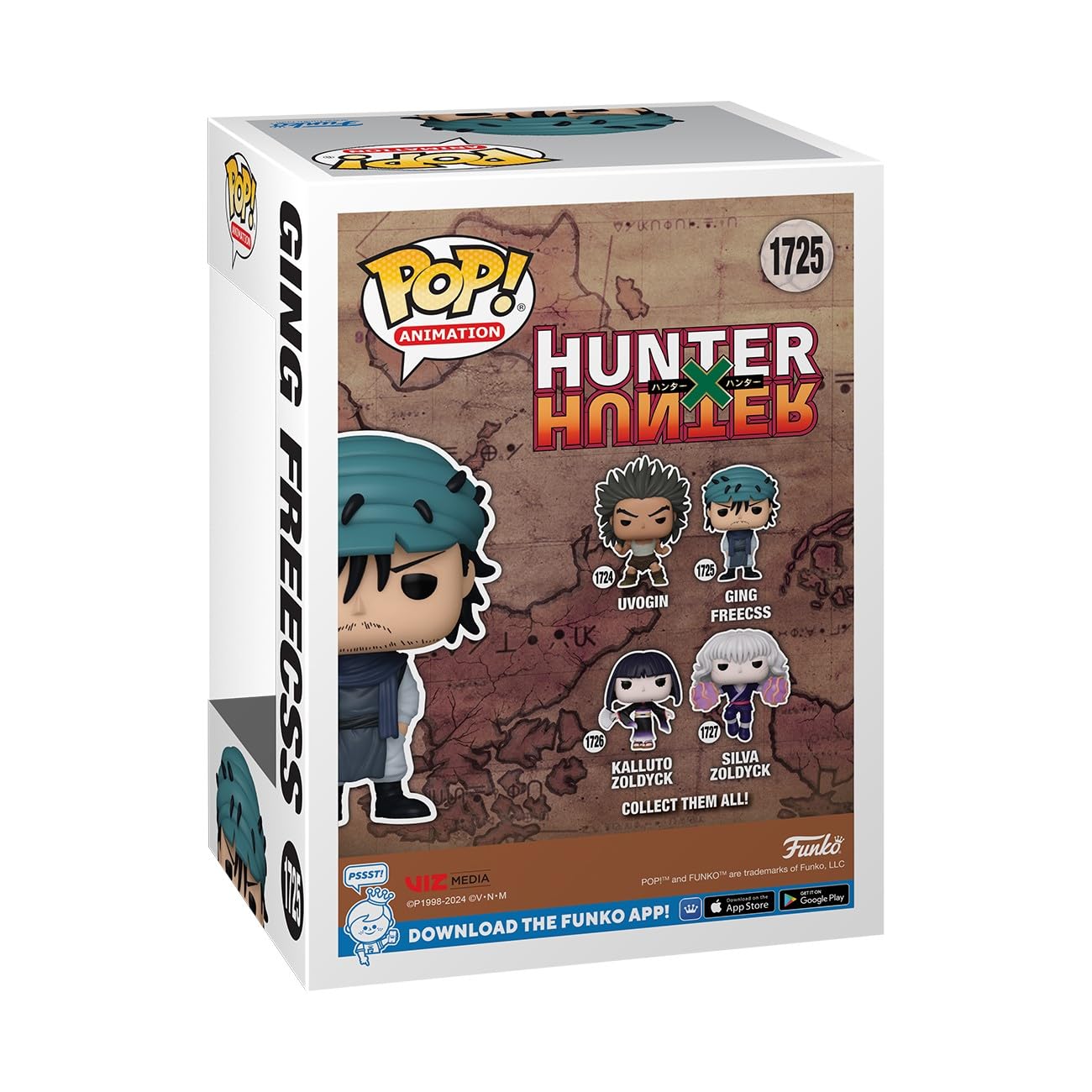 Funko POP Animation: HxH - Ging Freecss - Hunter X Hunter (HXH) - Collectable Vinyl Figure - Gift Idea - Official Merchandise - for Kids & Adults…