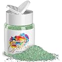 MARBLERS Holographic Glitter [Unicorn Green] 1.5oz (42g) | Fine | Non-Toxic, Vegan, Cruelty-Free | Face, Body, Eyeshadow, Hair, Festival, Party Makeup