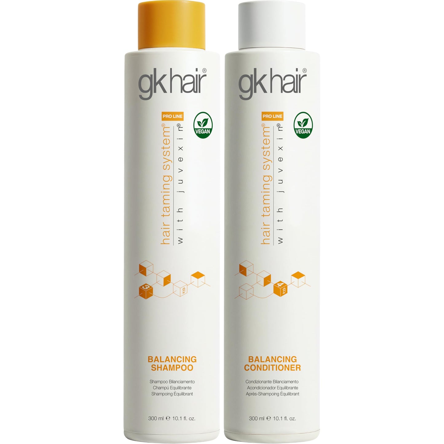GK HAIR Balancing Shampoo and Conditioner Set for Oily Hair Upto 72-Hour Freshness Best Shampoo and Conditioner for Greasy Scalp Build Up Dirt, Skip