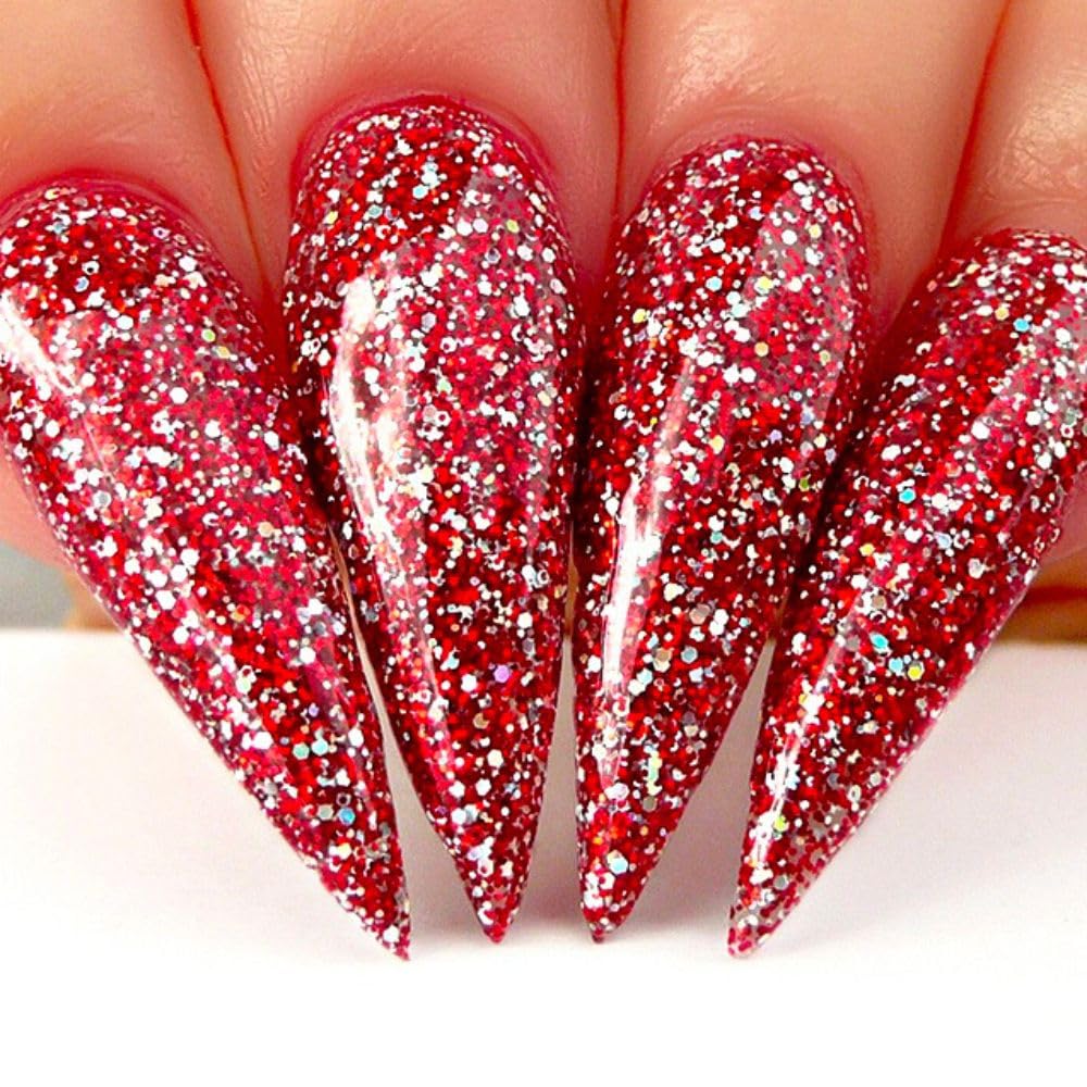 Kiara Sky Professional Nails Dip Powder - Rage The Night Away D427 - Matte Glitter Beauty & Personal Care KIARA SKY