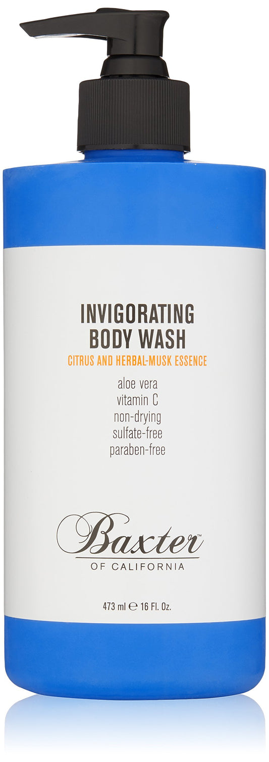 Baxter of California Invigorating Body Wash for Men | Citrus and Herbal Musk Essence | All Skin Types | 16 oz Beauty & Personal Care Baxter of California