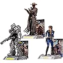 McFarlane Toys Movie Maniacs - Fallout Lucy & Maximus & The Ghoul, 3 Pack 6in Posed Figures, Gold Label, Amazon Exclusive