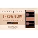 Cheery & Chree Throw Glow Highlighting Cream Stick (Tan) Creamy Formula (Set of 2 Pack)