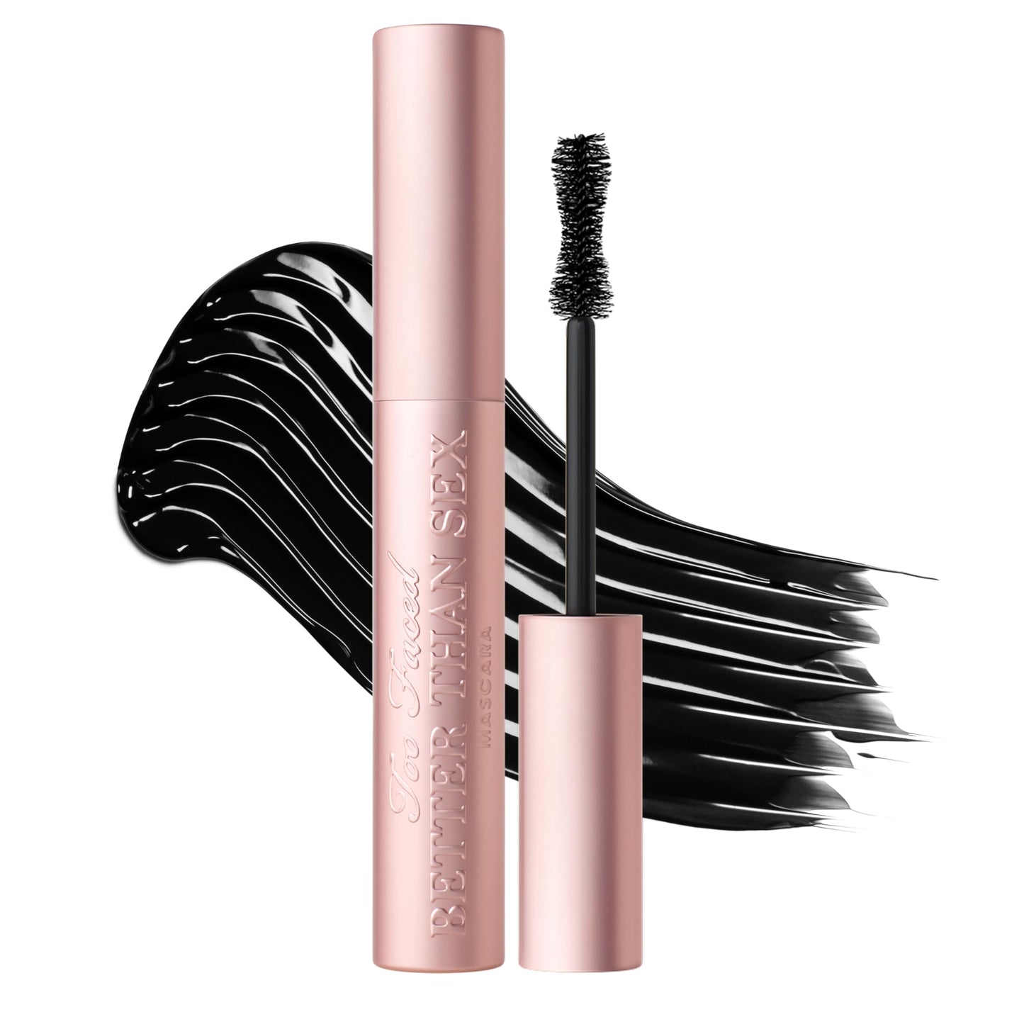 Too Faced Better Than Sex Volumizing and Lengthening Mascara | Vegan Formula, Dramatic Volume and Length | Cruelty-Free Eye Makeup + Hourglass Brush Beauty and Personal Care Too Faced Default Title