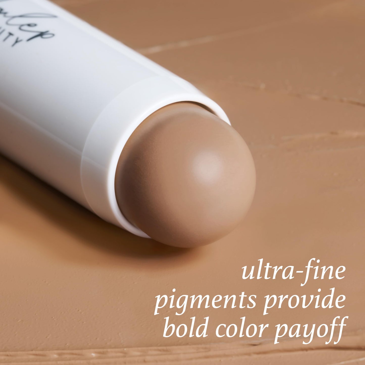 Skip The Brush Cream to Powder Bronzer Stick - Cool Taupe - 2-in-1 Cream Bronzer and Contour Stick for the Face - Blendable, Buildable, No Brush