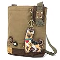CHALA Patch Crossbody - GermanShepherd- Olive