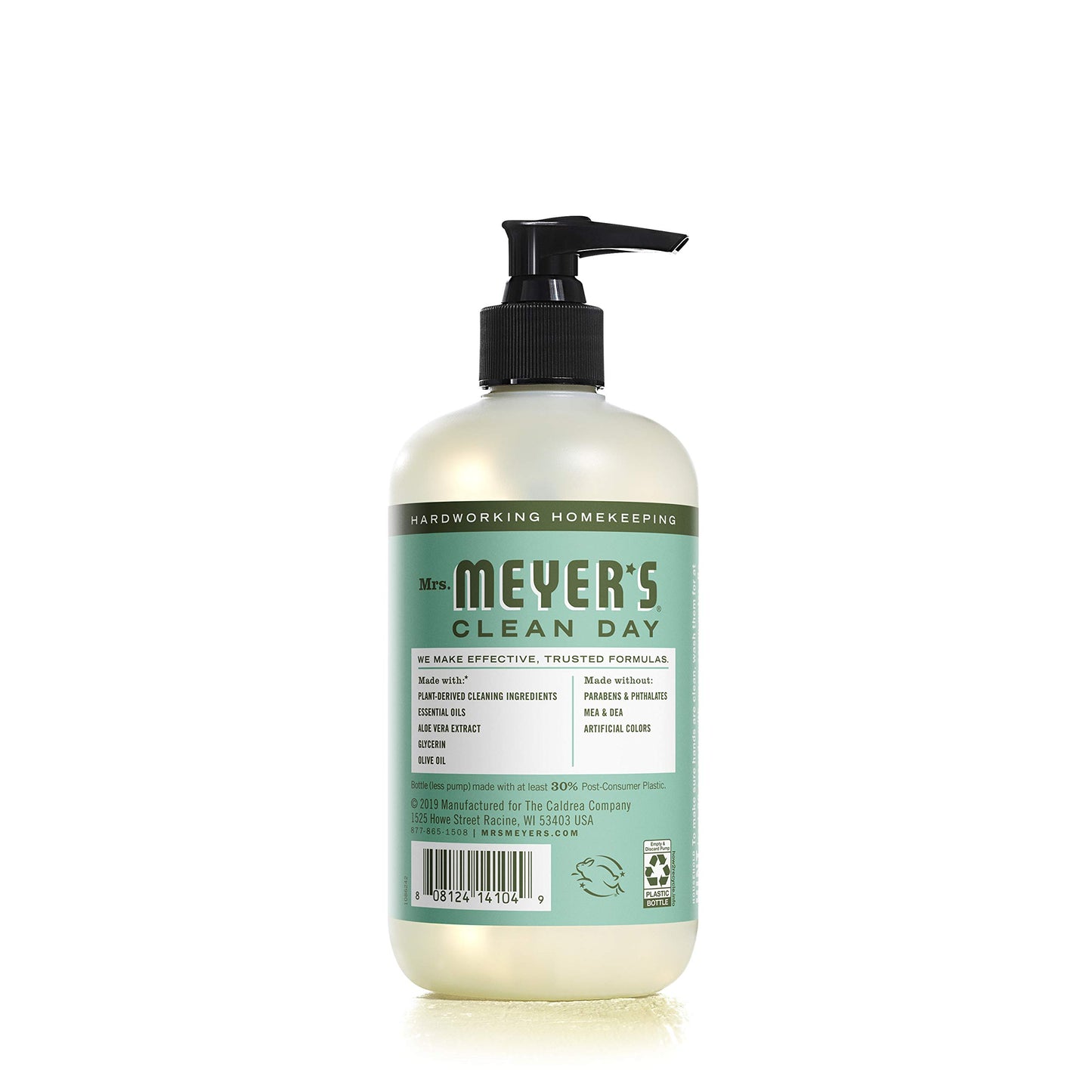 Mrs. Meyer's Clean Day 14104 Basil Scent Liquid Hand Soap, 12.5 oz. - Quantity 6 Beauty & Personal Care Mrs. MEYER'S