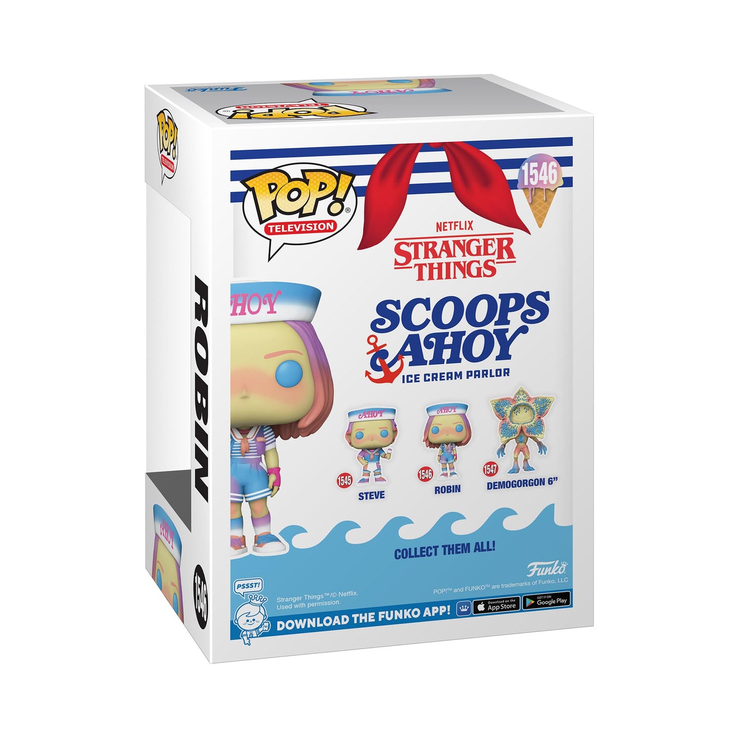 Funko POP! TV: Stranger Things - Robin - (Scoops Ahoy) - Collectable Vinyl Figure - Gift Idea - Official Merchandise - for Kids & Adults - TV Fans…