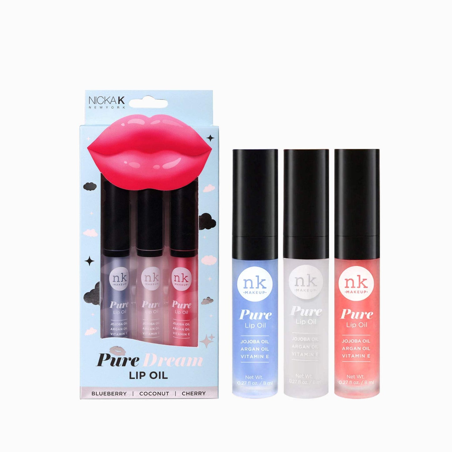 NICKA K NEW YORK Pure Glow Lip Oil (Pure Dream)