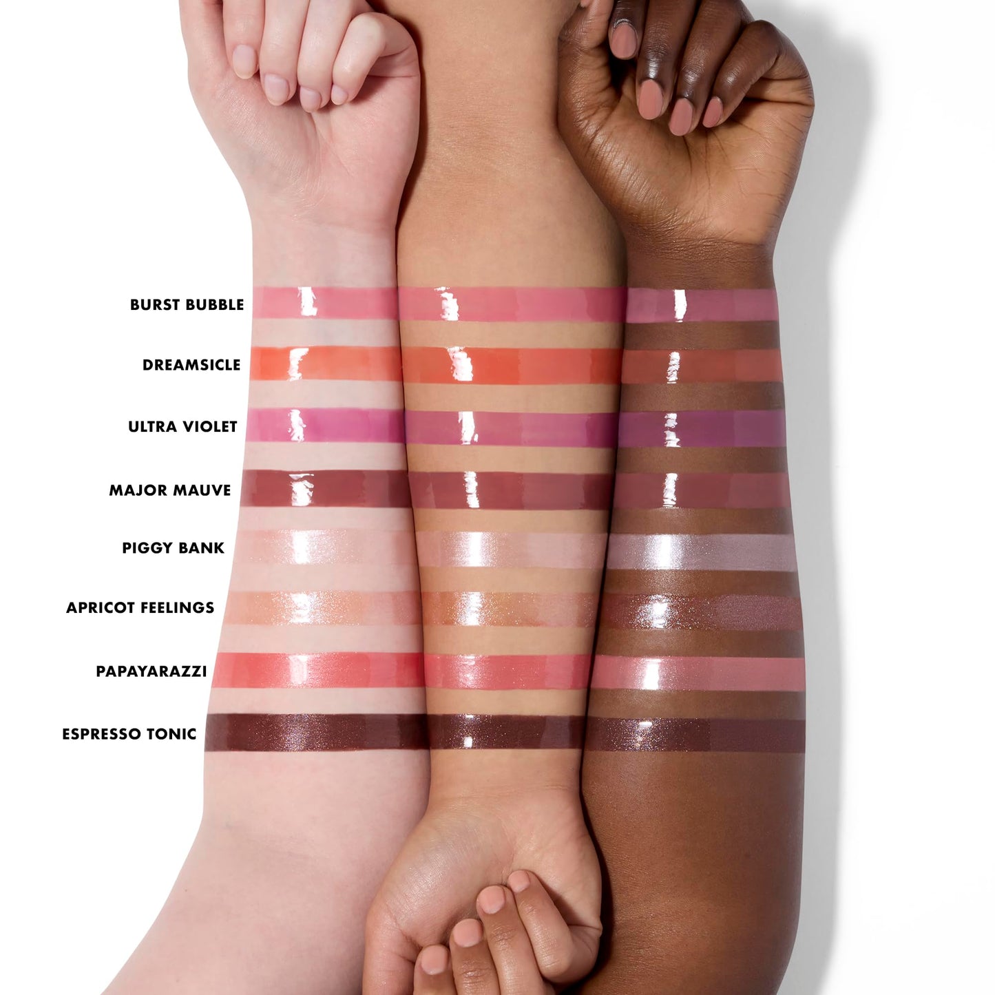 e.l.f. Glow Reviver Plumping Lip Oil, Tinted Lip Plumper For A High-Shine, Plump Finish, Infused With Jojoba Oil, Vegan & Cruelty-Free, Major Mauve