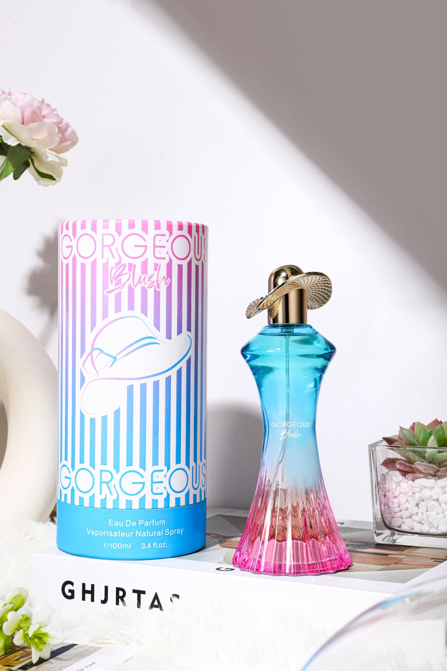Bharara Beauty Gorgeous Blush Eau De Parfum For Women 3.4 Fl Oz / 100 ML