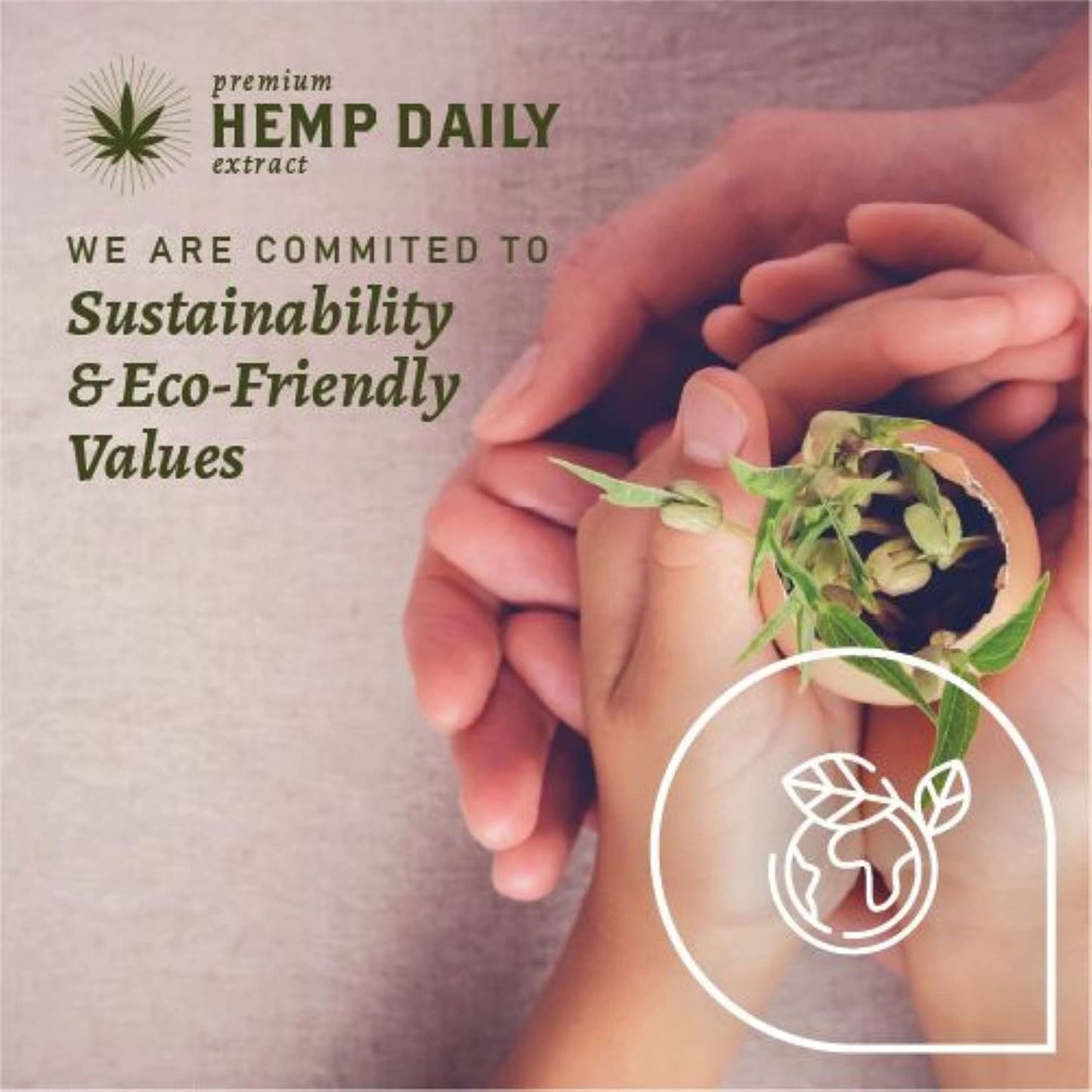 Hemp Daily Shampoo | Hemp, Argan, and Essential Oils | THC-free | 16 fl oz