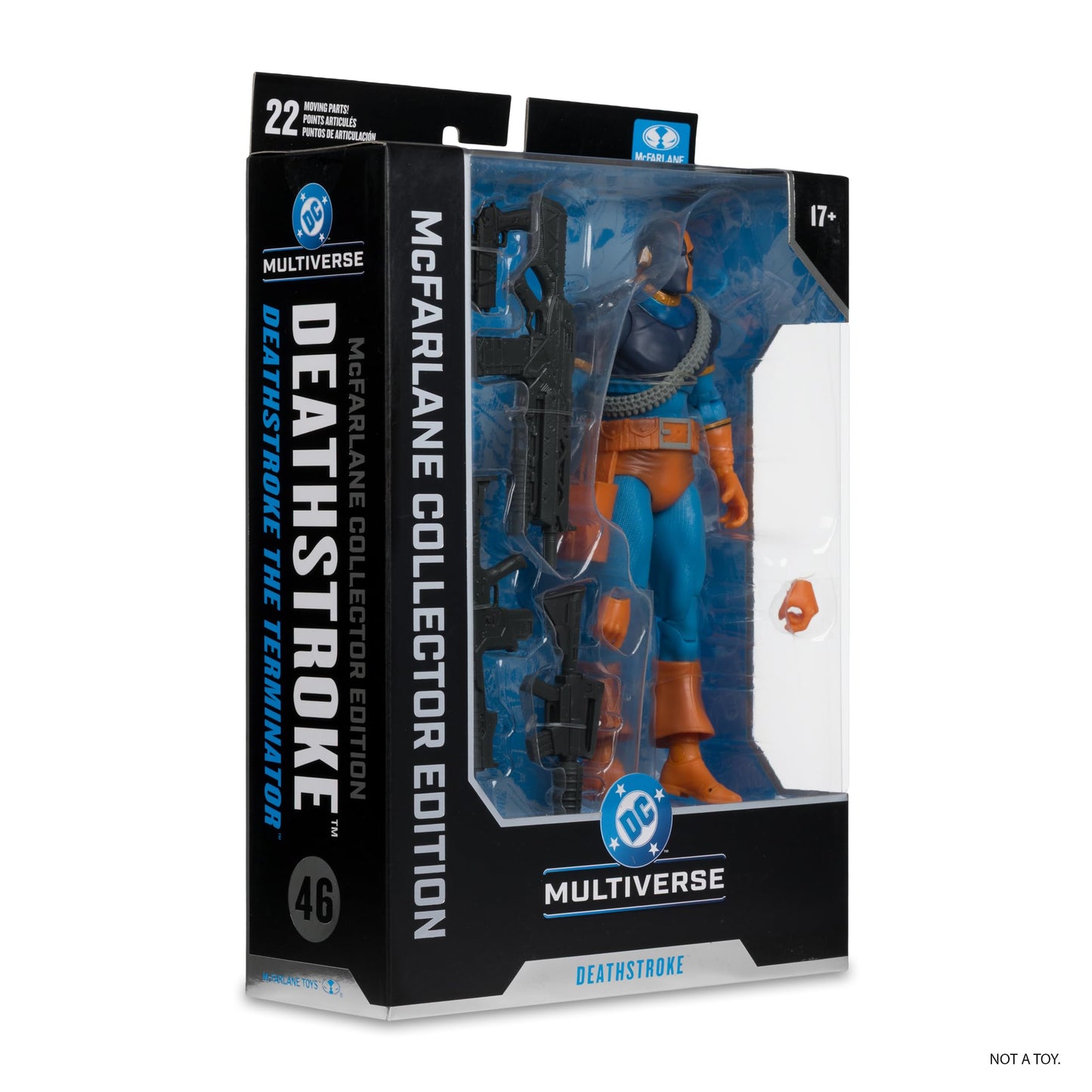 McFarlane Toys- DC Multiverse Deathstroke (Deathstroke The Terminator) 7in Action Figure McFarlane Collector Edition #46