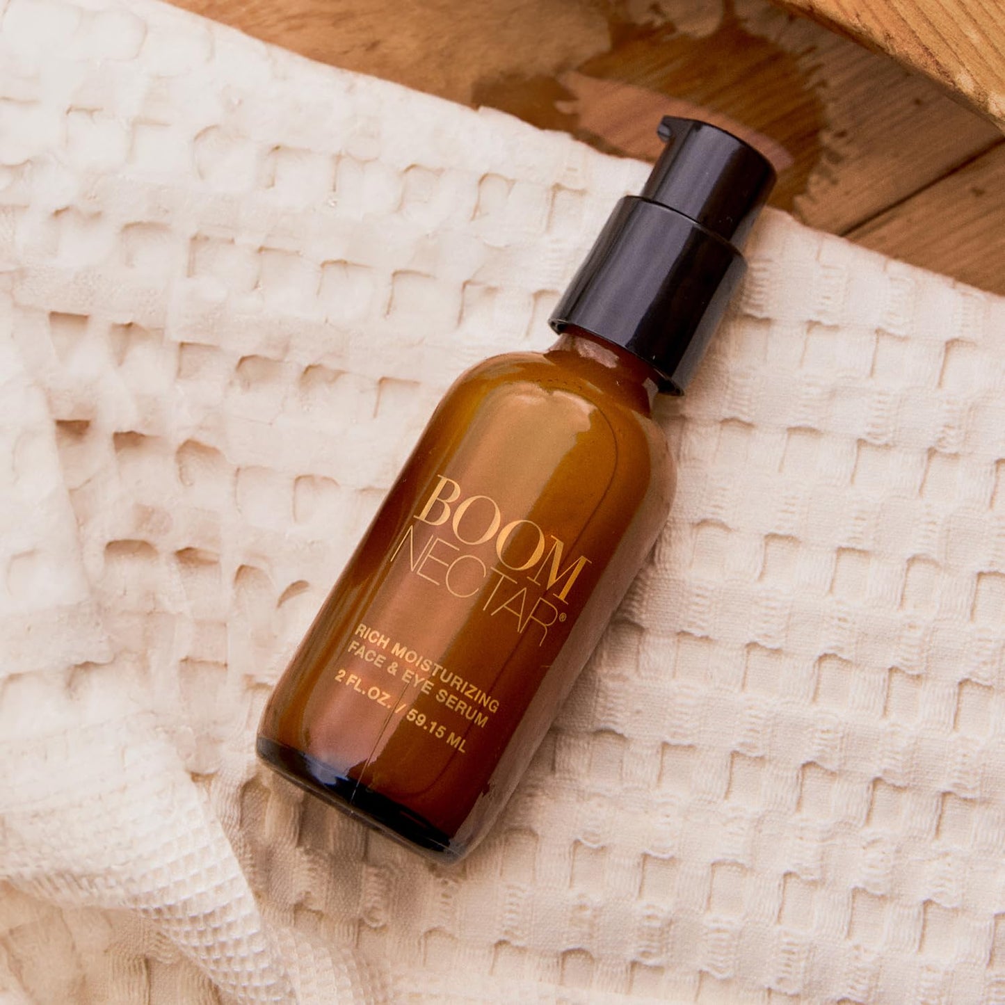 Boom Nectar ® Deep Moisturizing Eye & Face Serum for Sensitive Skin, Facial Serums for Aging Skin to Hydrate and Renew Complexion, Vitamin C Serum