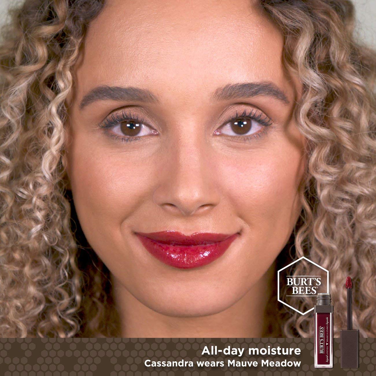Burts Bees Mauve Meadow Liquid Lipstick, 0.21 OZ