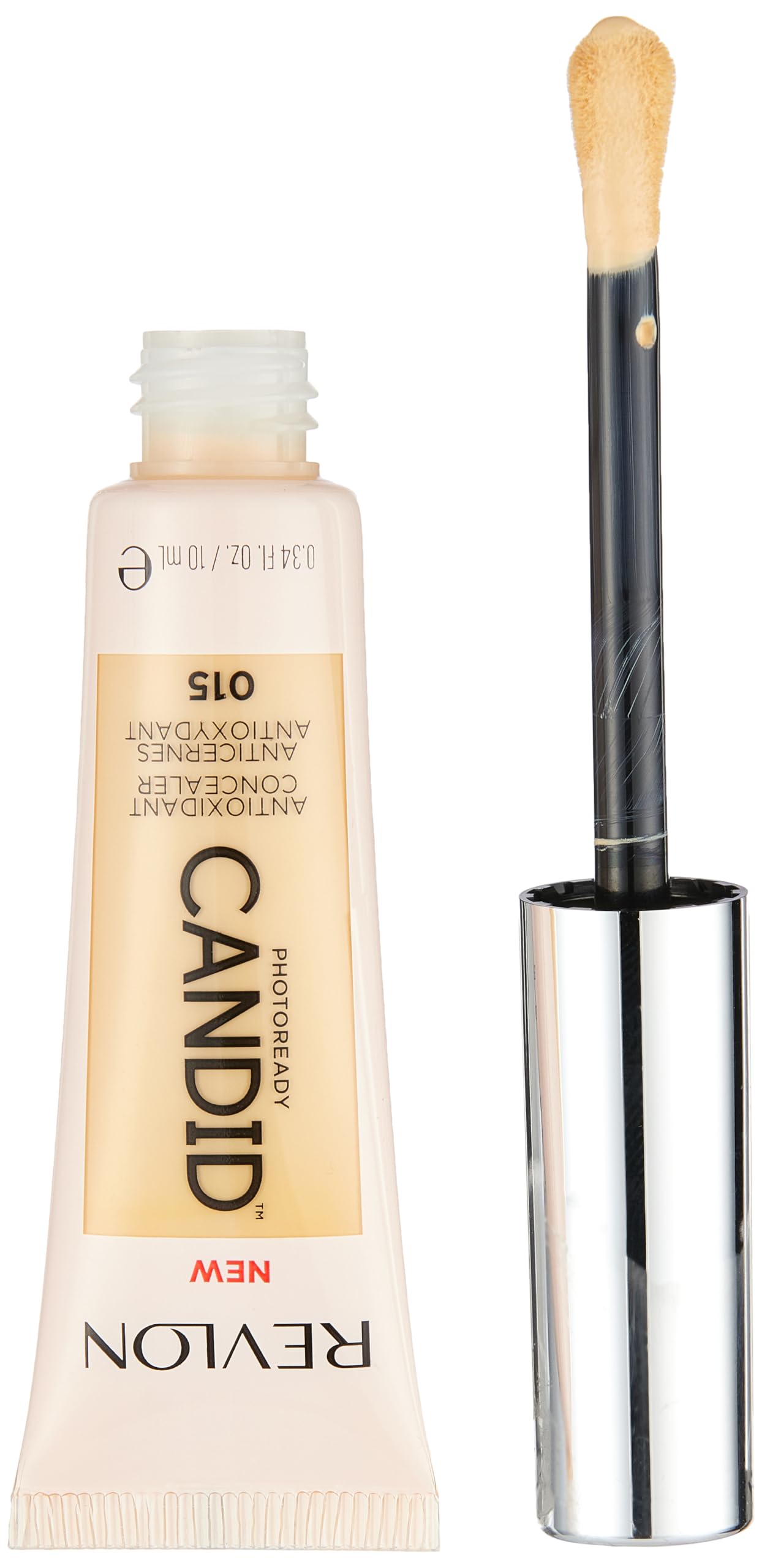 Revlon Concealer Stick, PhotoReady Candid Face Makeup with Anti-Pollution & Antioxidant Ingredients, Longwear Medium-Full Coverage Infused