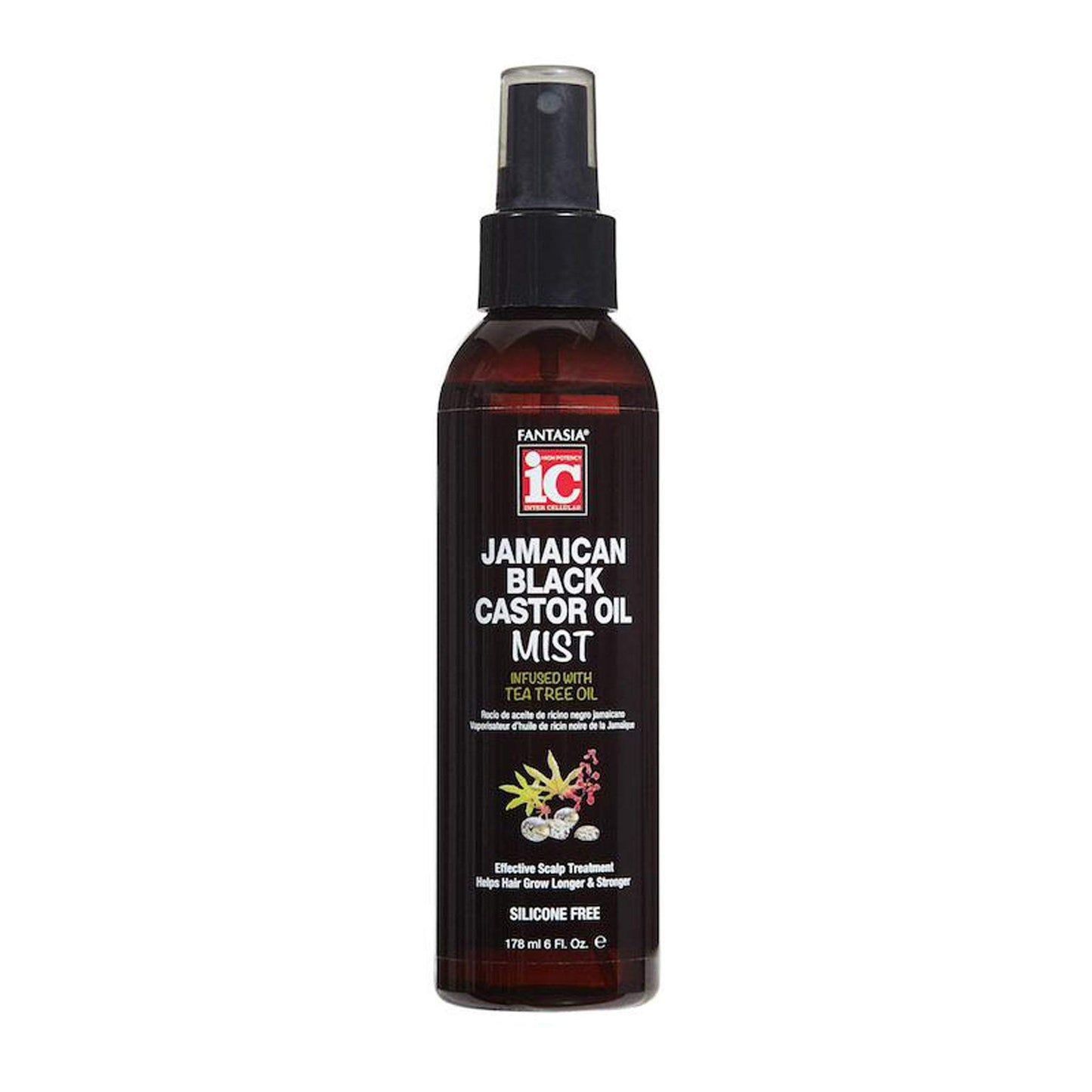 FANTASIA Jamaican Black Castor Oil Mist, 6 Oz