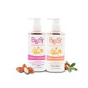 BLEST PROFESSIONAL HAIR CARE Biotin + Argan Oil Shampoo and Conditioner Set - Hair Growth Shampoo for Stronger, Thicker Hair - Organic Shampoo