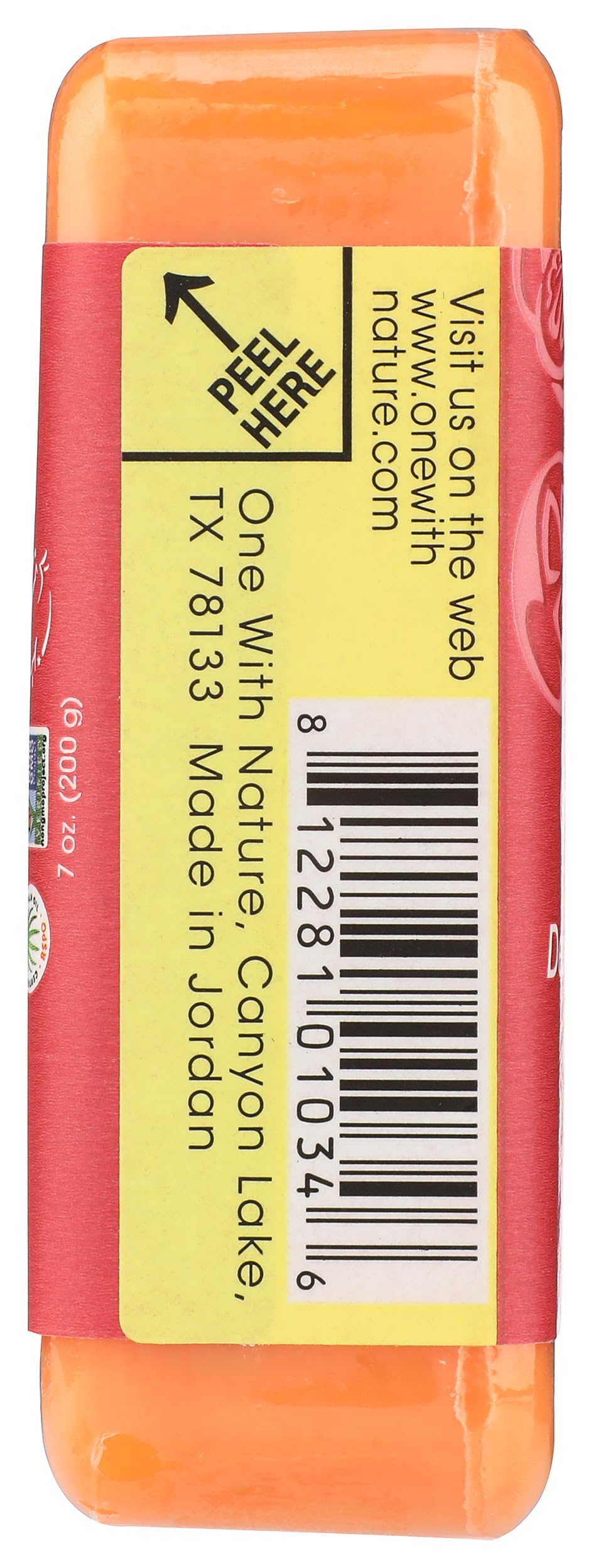 One With Nature Soap Bar Grpfrt Guava, 7 oz