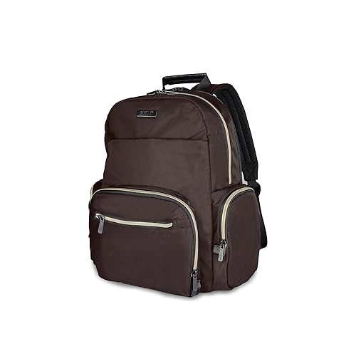 Kenneth Cole REACTION Sophie Backpack, Chocolate Brown, 15" Laptop